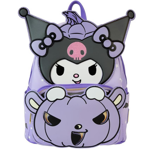 Kuromi Purple Pumpkin Mini Backpack 