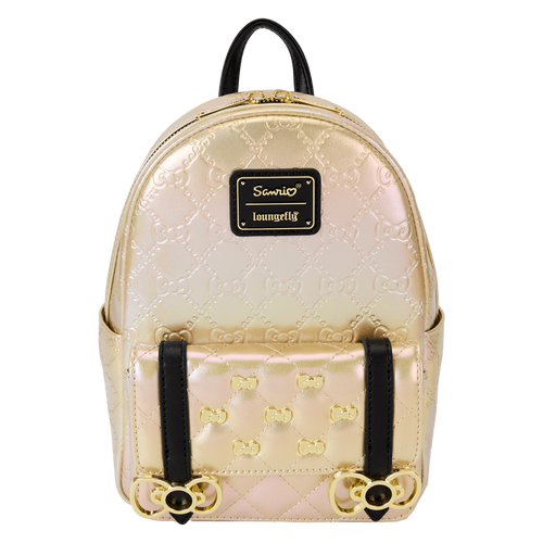 Hello Kitty 50th Anniversary Metallic Gold Mini Backpack