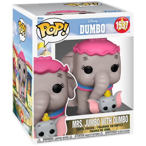 Pop Super! Disney:  Dumbo - 6-Inch Mrs. Jumbo with Dumbo