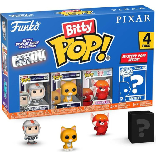 Bitty Pop!: Pixar 4-Figure Pack - Random Style Bitty Pop!: Pixar 4-Figure Pack - Random Style