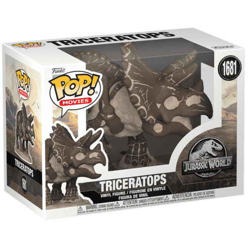 Pop! Movies: Jurassic World - Triceratops (Fossil) Pop! Movies: Jurassic World - Triceratops (Fossil)