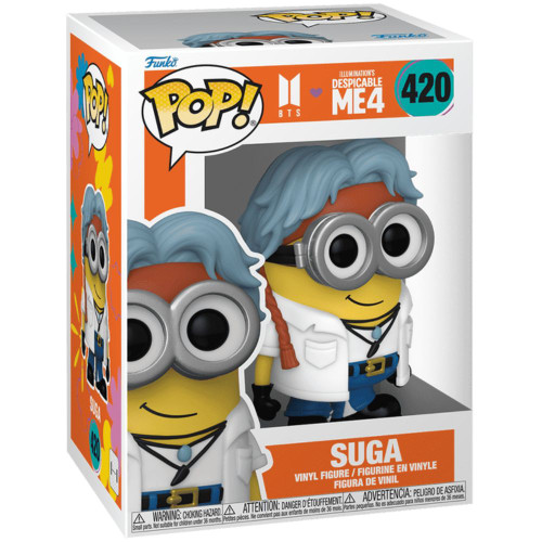 Pop! Movies: Despicable Me 4 x BTS - Suga Minion Pop! Movies: Despicable Me 4 x BTS - Suga Minion