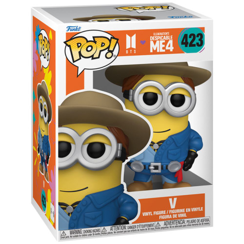 Pop! Movies: Despicable Me 4 x BTS - V Minion Pop! Movies: Despicable Me 4 x BTS - V Minion