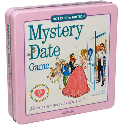 Mystery Date Game in Nostalgia Tin Packaged View