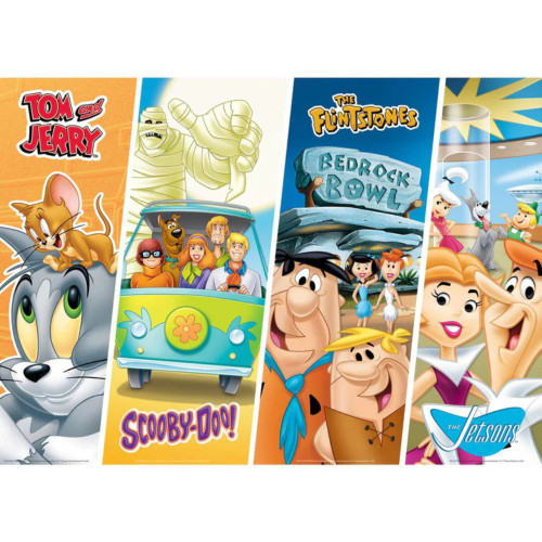 Hanna Barbara Collage 500 Piece Puzzle