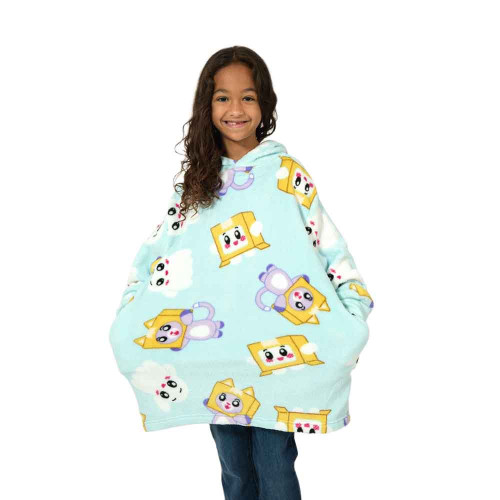 Ultra Comfy LankyBox  Hooded Blanket