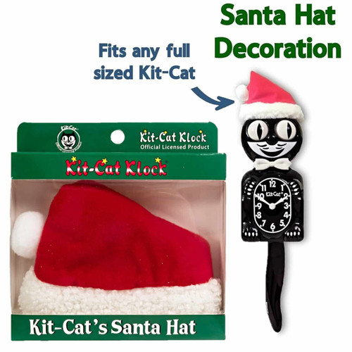 Kit-Cat Klock Santa Hat