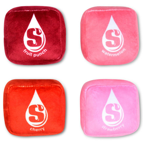 Starburst Fave Reds Packaging Plush Pillow with Removable Pieces Starburst Fave Reds Packaging Plush Pillow with Removable Pieces