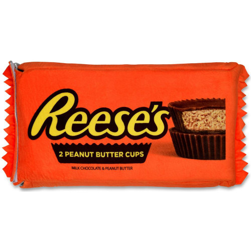 Reese's Peanut Butter Cups Plush Pillow with Removeable Pieces