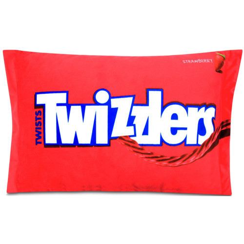 Twizzlers Packaging Plush Pillow with Removeable Pieces Twizzlers Packaging Plush Pillow with Removeable Pieces