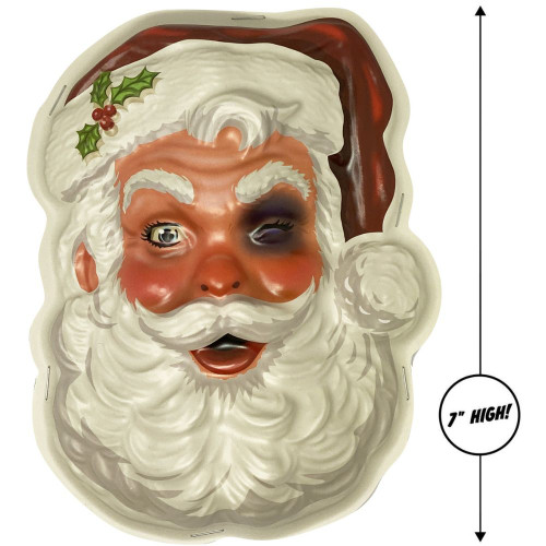 Cruddy Christmas Mall Santa Mini Monster Decoration