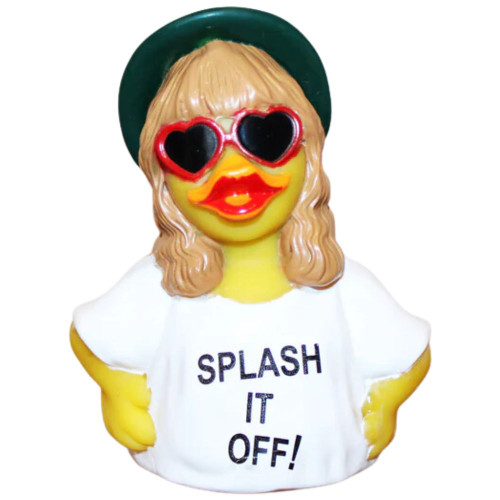 Tail-rrr Splash It Off! Rubber Duck - Tribute to Taylor Swift