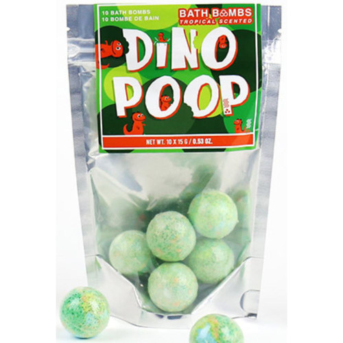 Dino Poop Bath Bombs