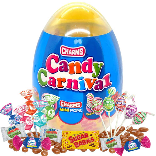 Charms Candy Carnival Jumbo Easter Egg