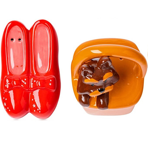 Top View: Wizard of Oz Salt and Pepper Shakers