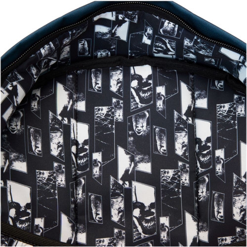 I Heart Horror It Pennywise Glow Nylon Full-Size Backpack by Loungefly