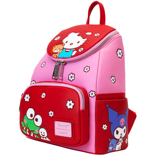 Sanrio Hello Kitty & Friends Color Block Mini Backpack by Loungefly