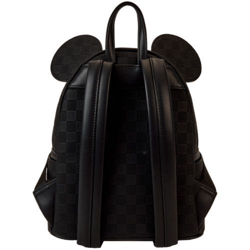 Mickey Mouse Checkered Texture Mini Backpack by Loungefly