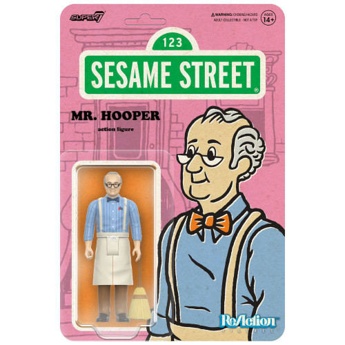 Sesame Street ReAction Figure: Mr. Hooper In B Sesame Street ReAction Figure: Mr. Hooper In B