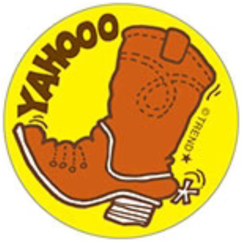 Yahoo! - Boot Scent Retro Scratch 'n Sniff Stickers