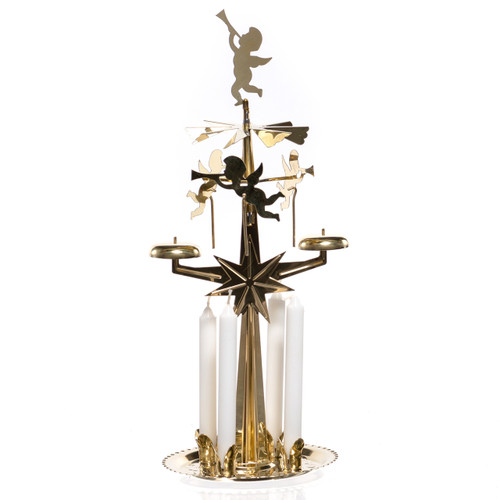 Christmas Chimes Angels - Brass