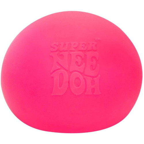Super Nee Doh Groovy Glob Stress Ball Pink