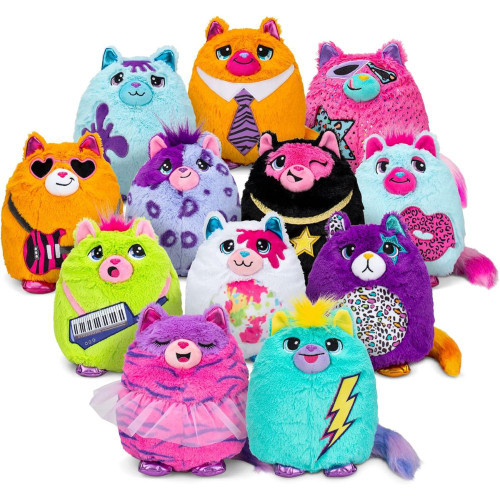 Misfittens Cats Surprise Collectible Plush