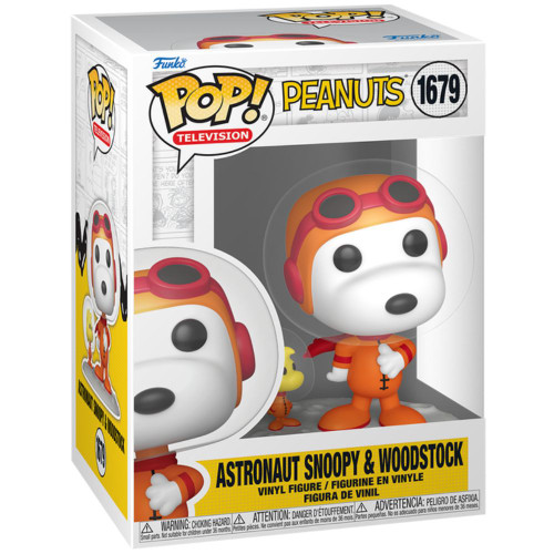 Pop! Animation: Peanuts - Astronaut Snoopy & Woodstock