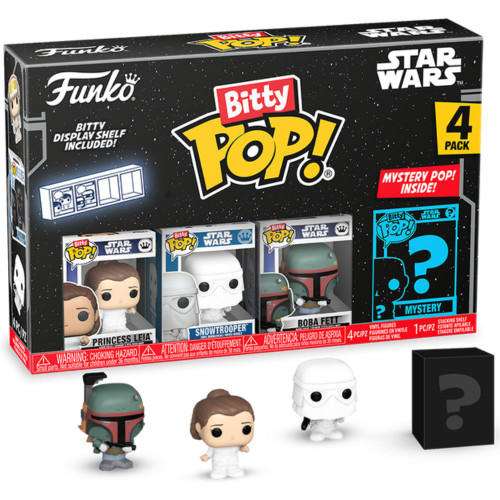 Bitty Pop!: Star Wars Empire Strikes Back 4-Figure Pack - Random Style