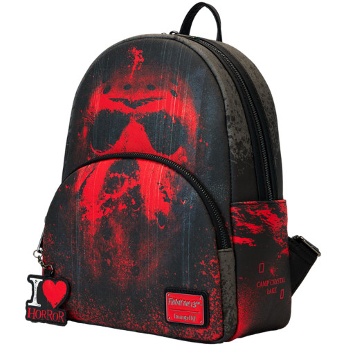 I Heart Horror Friday The 13th Mini Backpack by Loungefly