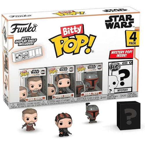 The Mandalorian Bitty Pops - 4-Pack (Set One)