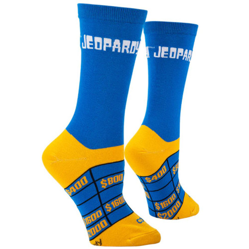 Jeopardy Women's Crew Socks by Cool Socks 