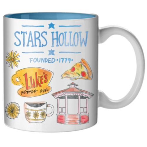 Gilmore Girls Stars Hallow Destination 20oz Ceramic Mug Front