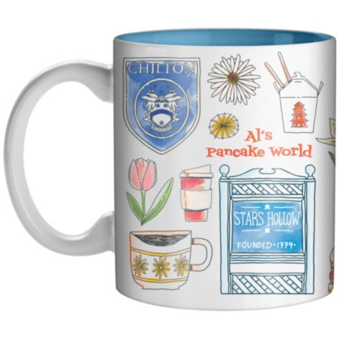 Gilmore Girls Stars Hallow Destination 20oz Ceramic Mug Back