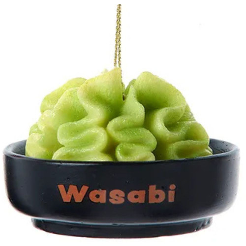 Wasabi Christmas Ornament
