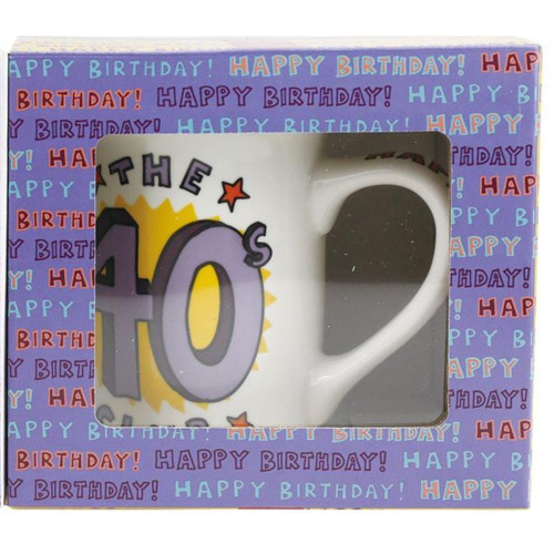 The 40 Club Coffee Mug - Boxed