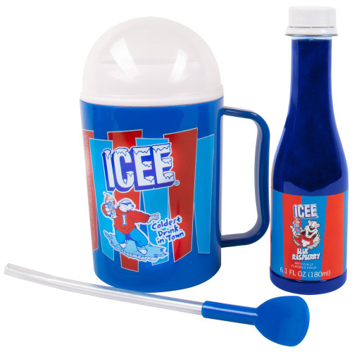 ICEE Making Cup & Blue Raspberry Syrup