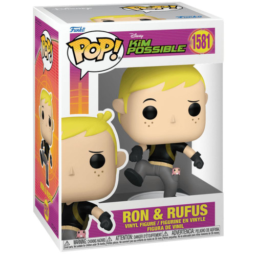 Pop! Disney: Kim Possible - Ron & Rufus