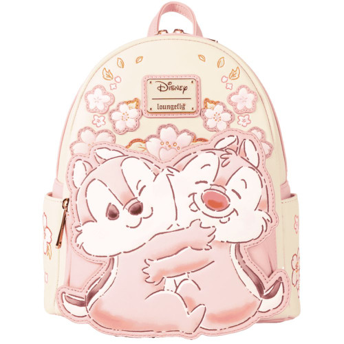 Chip 'n' Dale Cherry Blossoms Mini Backpack by Loungefly