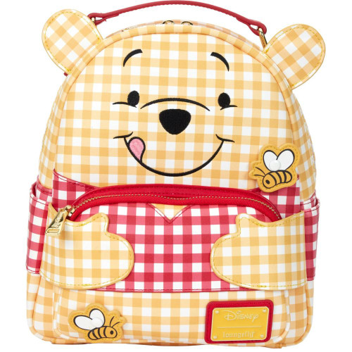 Disney Winnie The Pooh Gingham Cosplay Mini Backpack Disney Winnie The Pooh Gingham Cosplay Mini Backpack