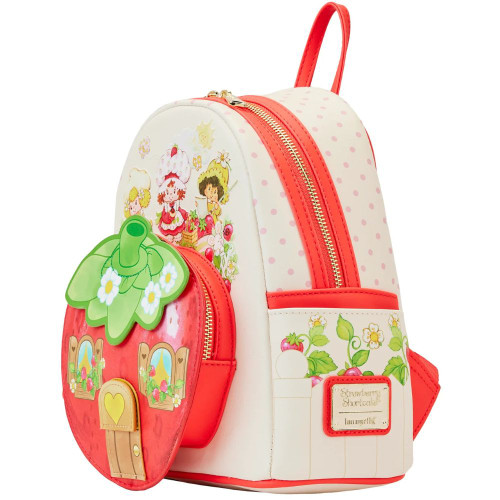 Strawberry Shortcake Strawberry House Mini Backpack by Loungefly Strawberry Shortcake Strawberry House Mini Backpack by Loungefly
