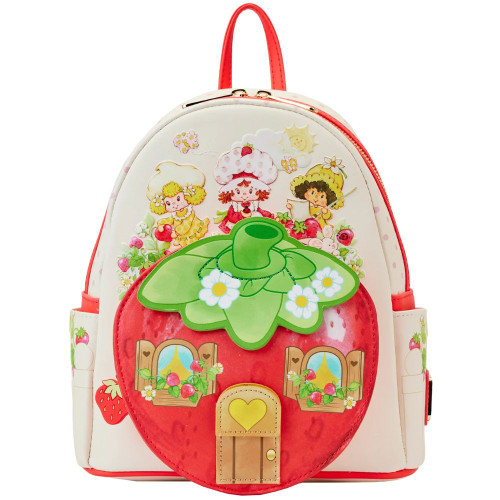 Strawberry Shortcake Strawberry House Mini Backpack by Loungefly Strawberry Shortcake Strawberry House Mini Backpack by Loungefly