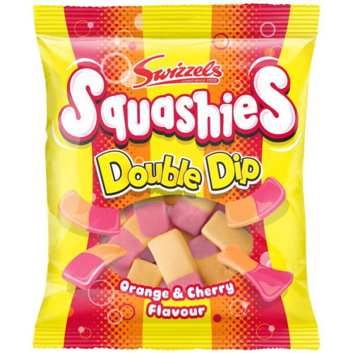 Swizzels Orange & Cherry Squashies - British Import