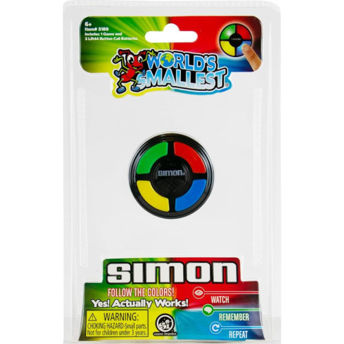World's Smallest - Simon Electronic Game