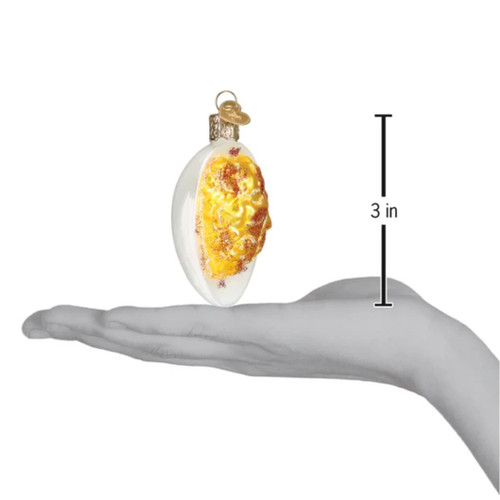 Deviled Egg Glass Ornament by Old World Christmas