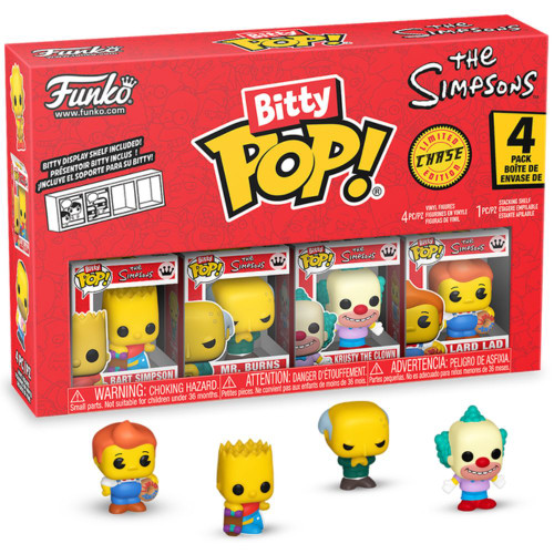 Bitty Pop!: The Simpsons 4-Figure Pack - Random Style