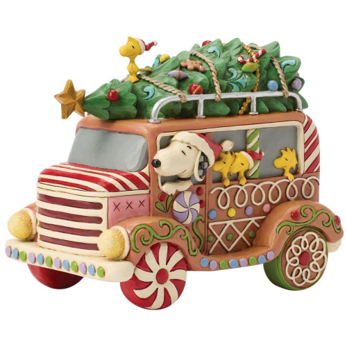 Peanuts Gingerbread Van Figure by Jim Shore