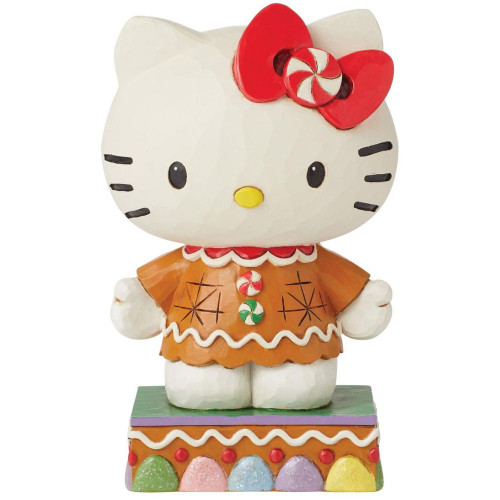 Gingerbread Hello Kitty Figure - Front