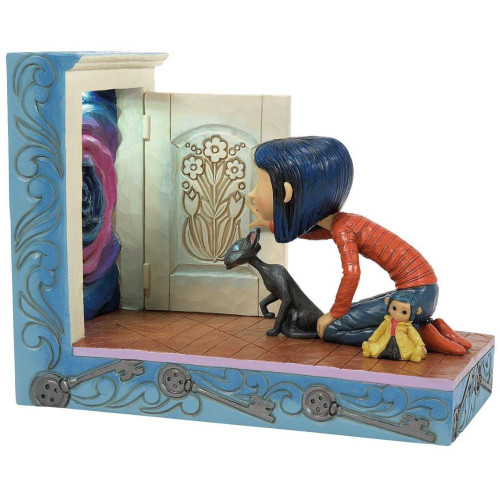Coraline Kneeling Jim Shore Figure