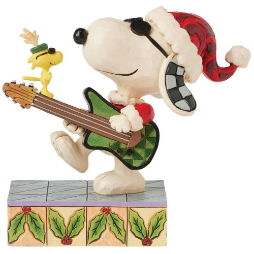 Snoopy & Woodstock Rock Figure by Jim Shore Snoopy & Woodstock Rock Figure by Jim Shore